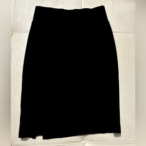 Black pencil skirt